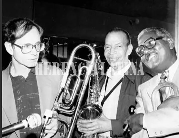 Barry Roger, Chombo Silva y Chocolate Armentero. Fotógrafo desconocido