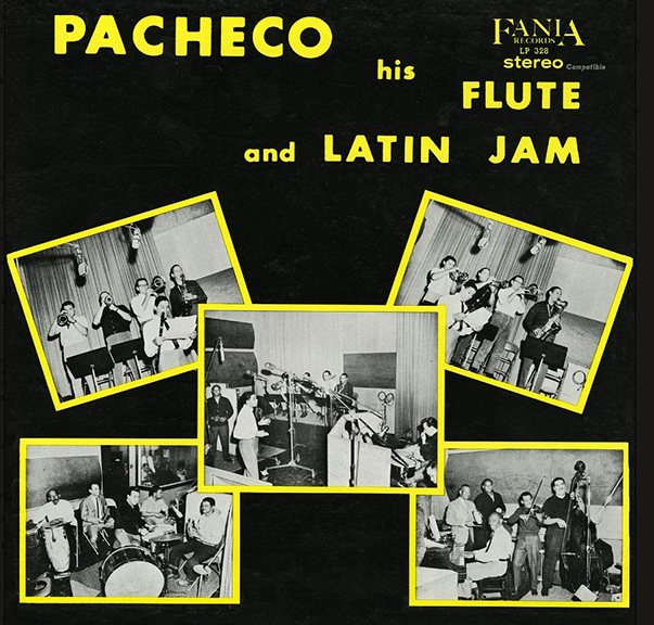 Pacheco his flute and latin jam front LP cover
