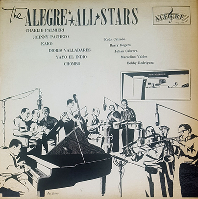 Caratula original de la Alegre All Stars. Vol 1