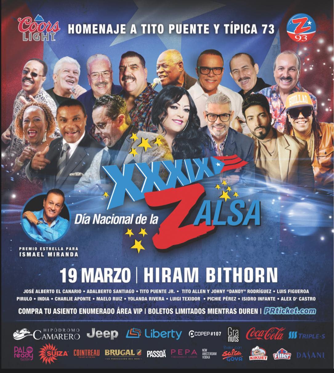 Día Nacional de la Zalsa - Domingo, 19 de marzo del 2023