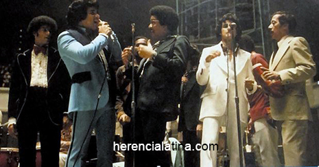 Izzy Sanabria, Bobby Cruz, Pete “El Conde” Rodríguez, Justo Betancourt, Santos Colón, y Bobby Cruz