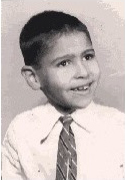 Johnny Almendra around 8 years old como de 8 años