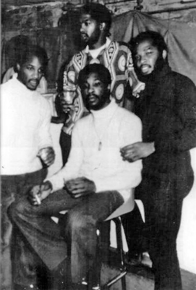 Los hermanos Wilson. De izq a der: Wilfredo, Ric, Lou y Carlos