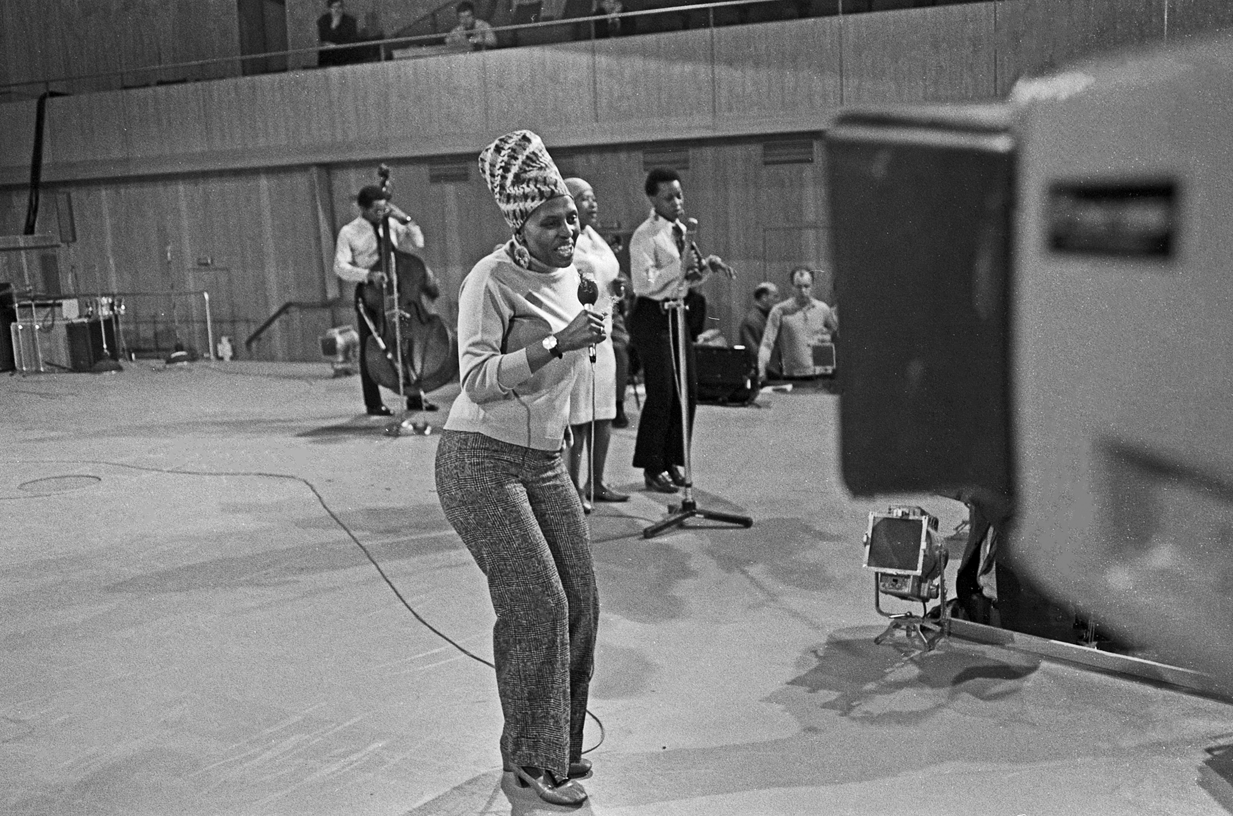 cerca 1970- Miriam Makeba. Foto de Michael Ochs Archives/Getty Images.