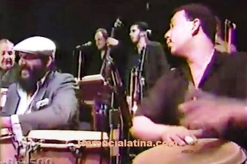 Foto 10, Conjunto Libre en el Village Gate con Poncho Sánchez. Descargando