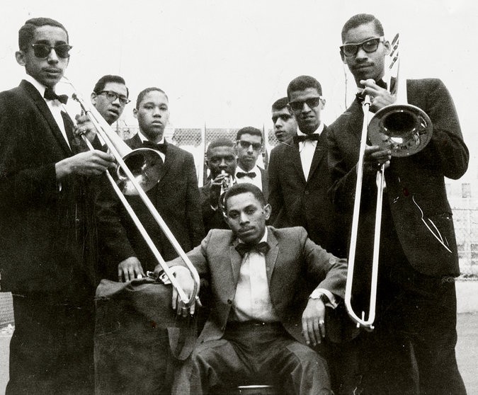 Joe Bataan (center) & his young lions in 1965.