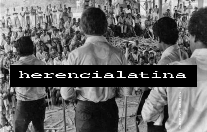 EN 1976, los corteros del Ingenio Riopaila entraron en huelga y el Son del
Pueblo apoyó las protestas. De allí saldrían los famosos Cantos del cañal. ©ARCHIVO TEATRO LIBRE DE BOGOTÁ.